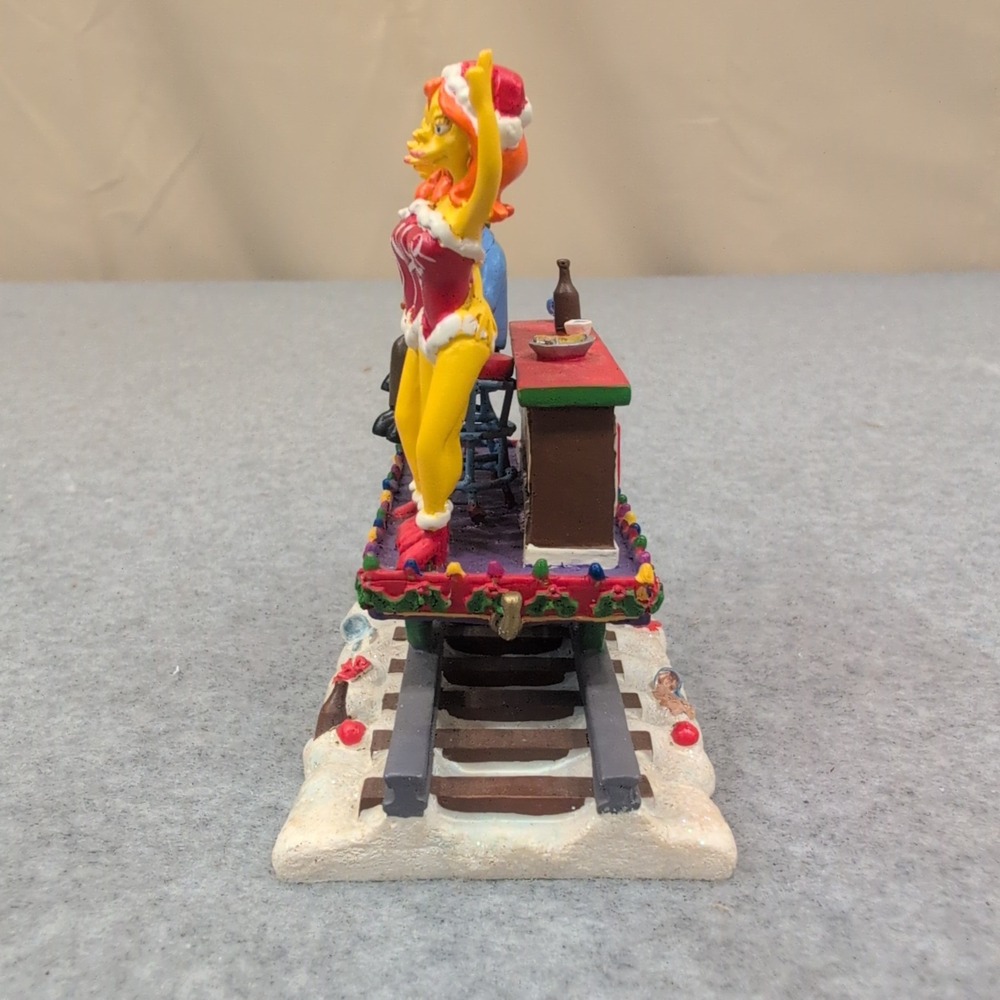 The Simpsons Christmas Express Duffin Thru A Winter Wonderland Moe's Tavern - Picture 4 of 5